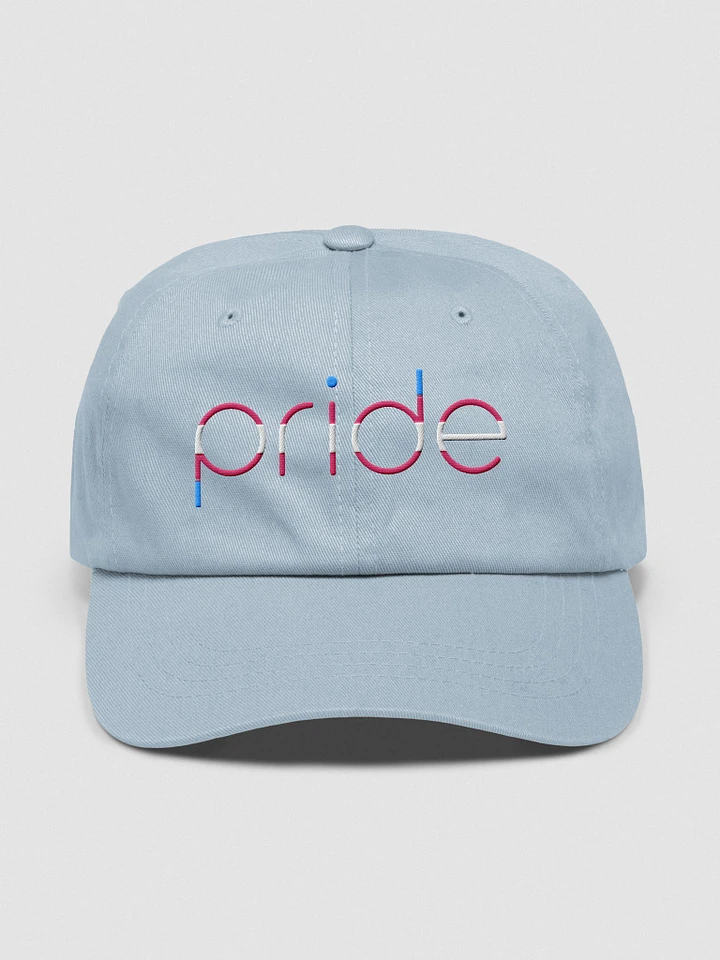 trans pride in lowercase - Embroidered Hat product image (1)