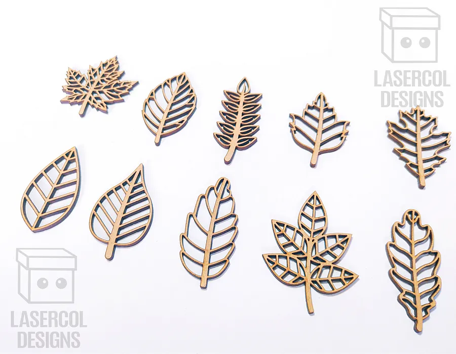 Leaves Cut Outs - Laser Cut Files product image (9)