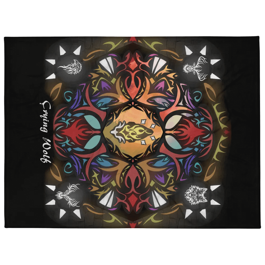Crying Wolf Album Cover Blanket product image (1)