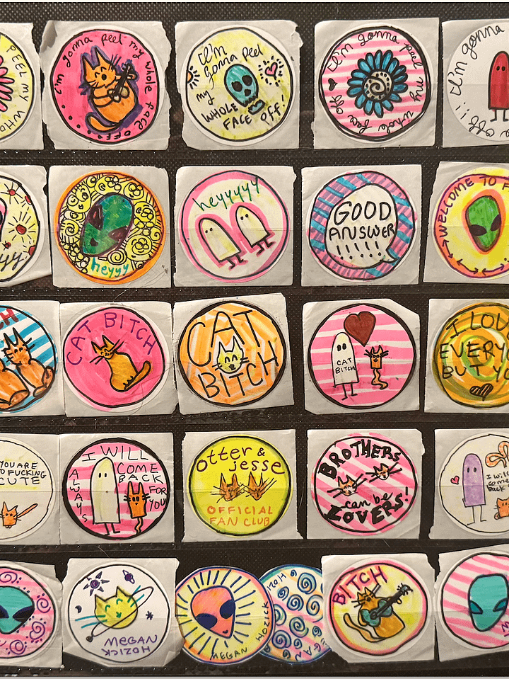 Hand-Drawn Stickers (3 Pack) product image (1)
