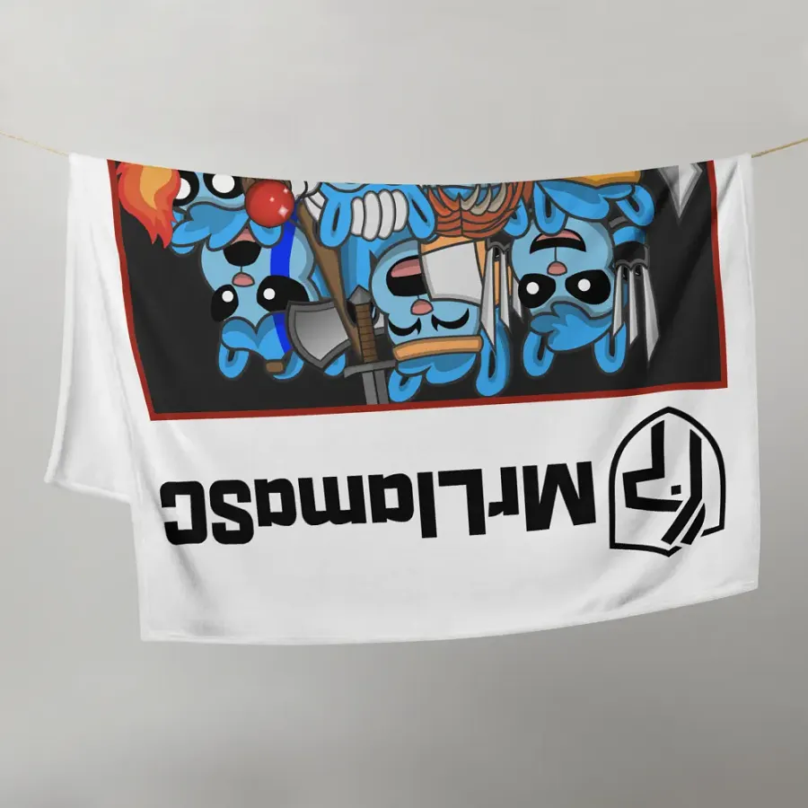 MrLlamaSC Llama Family Blanket product image (9)