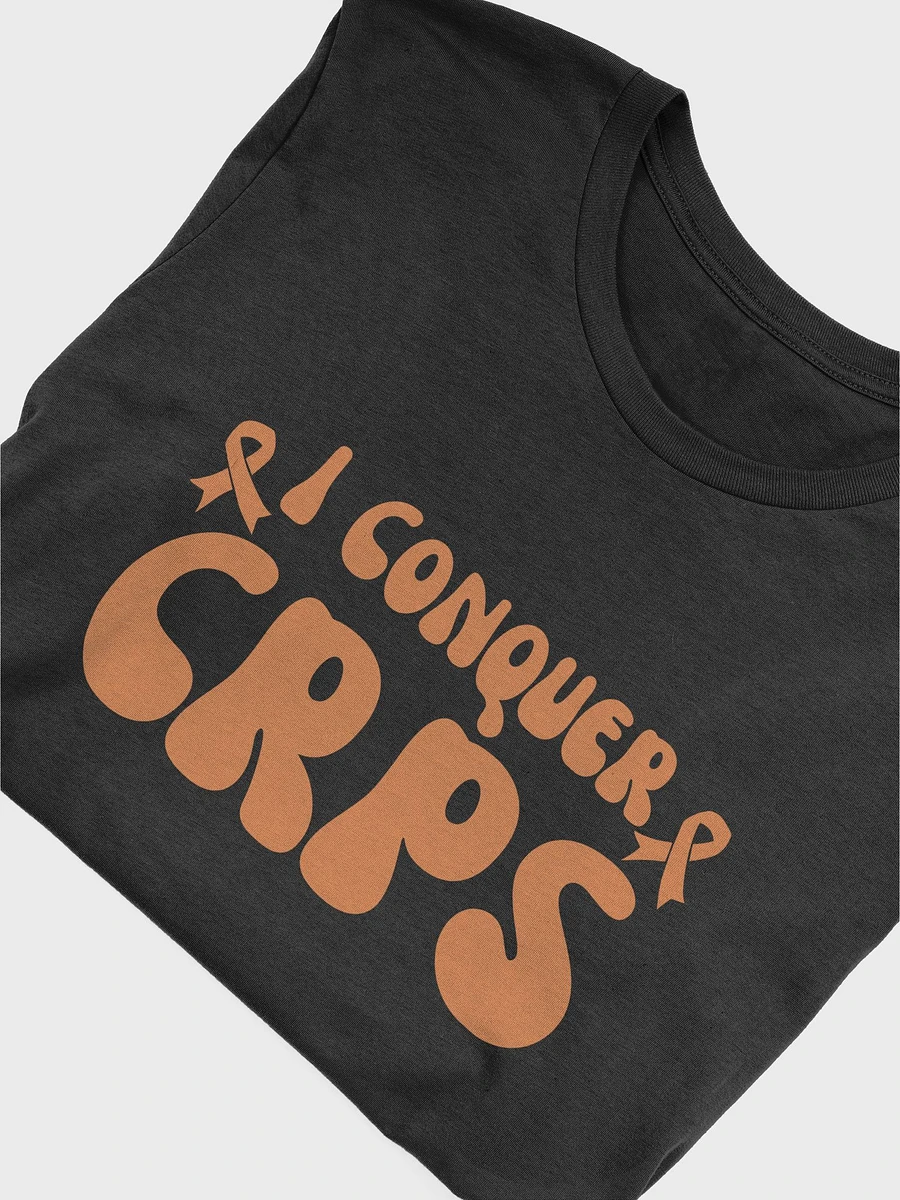 Bold 'I Conquer CRPS' Do Not Touch RIGHT Arm T-Shirt (Unisex) product image (49)