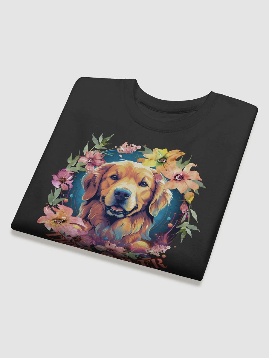 Golden Retriever Floral Wreath Sweatshirt product image (4)