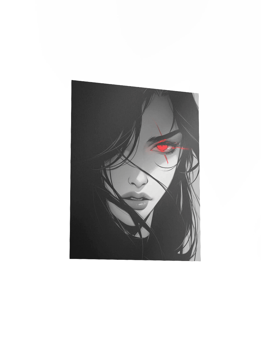 Black&White Crimson Matte Poster product image (15)