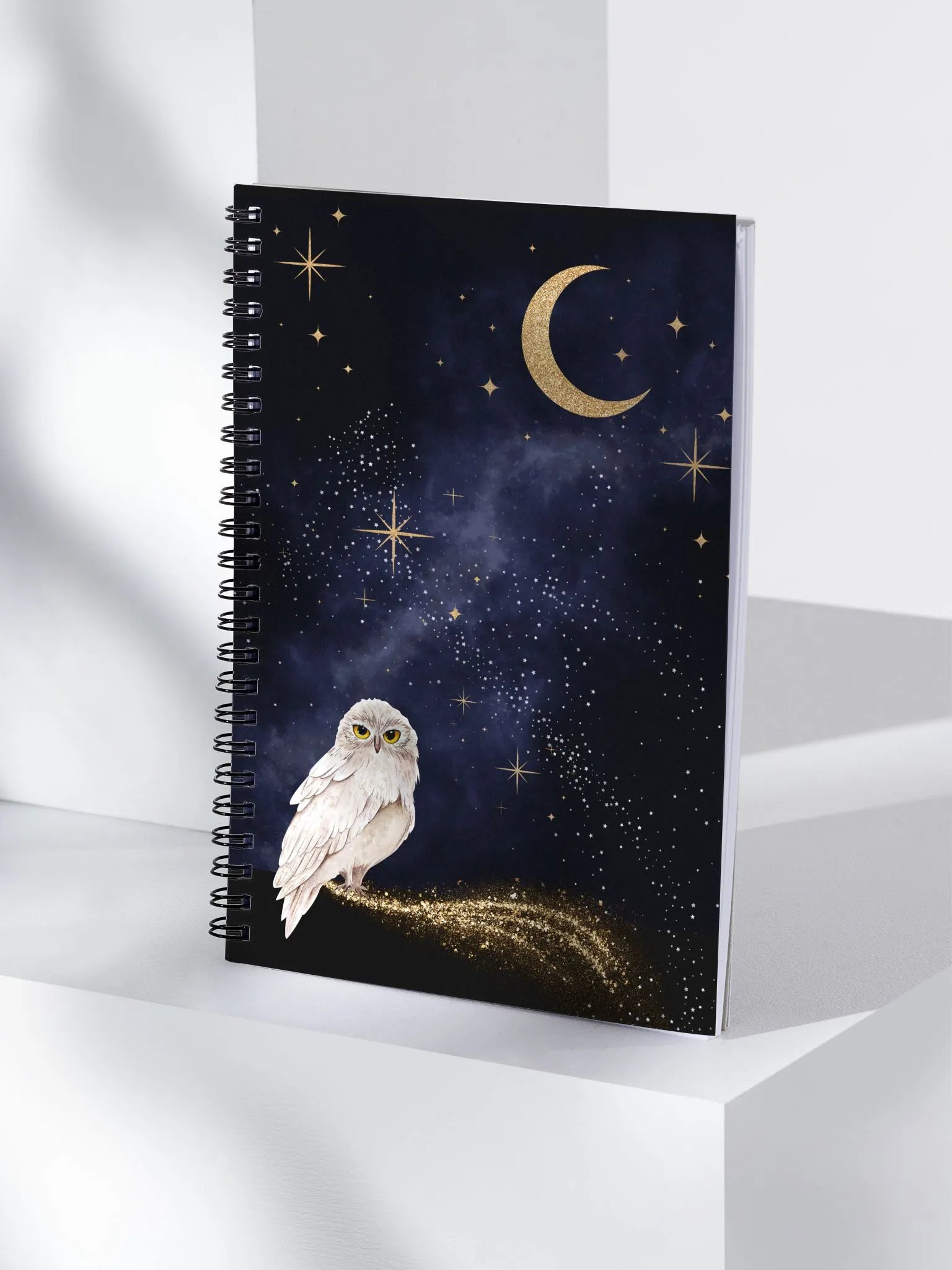 Starry Night Owl Notebook product image (2)