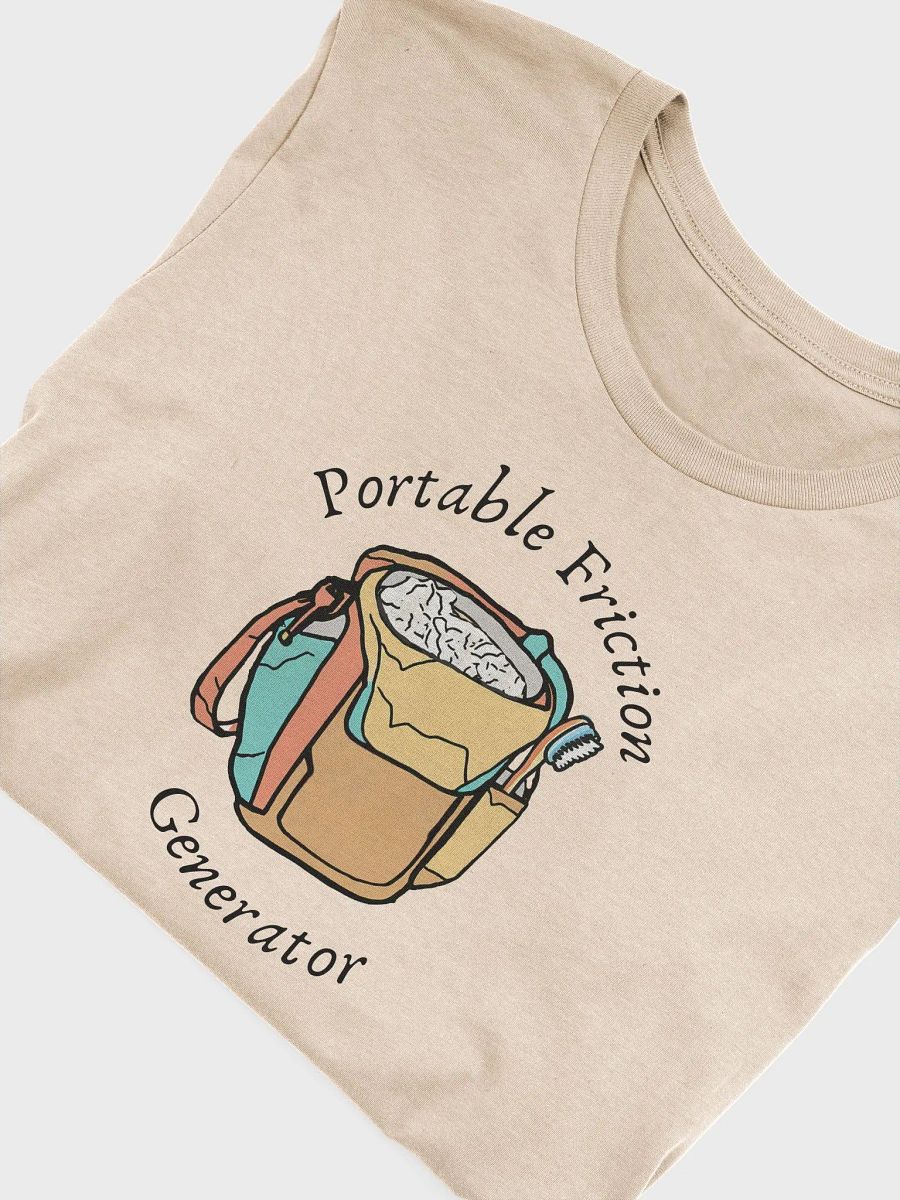 Portable Friction Generator - Climbing T-Shirt product image (3)