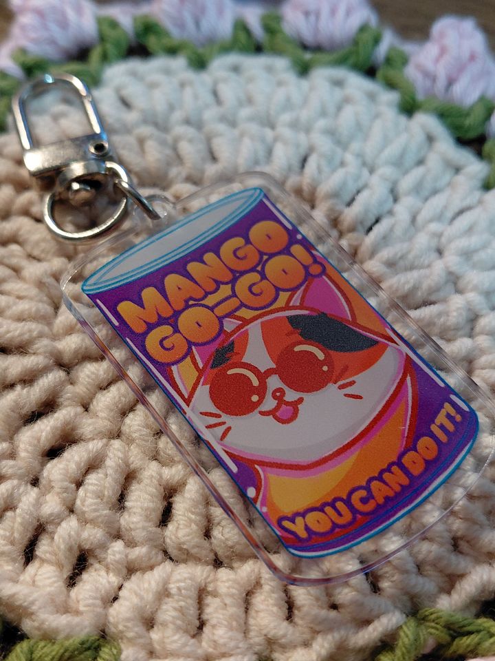 Bodega Cats - iCan - Acrylic Keychains product image (2)