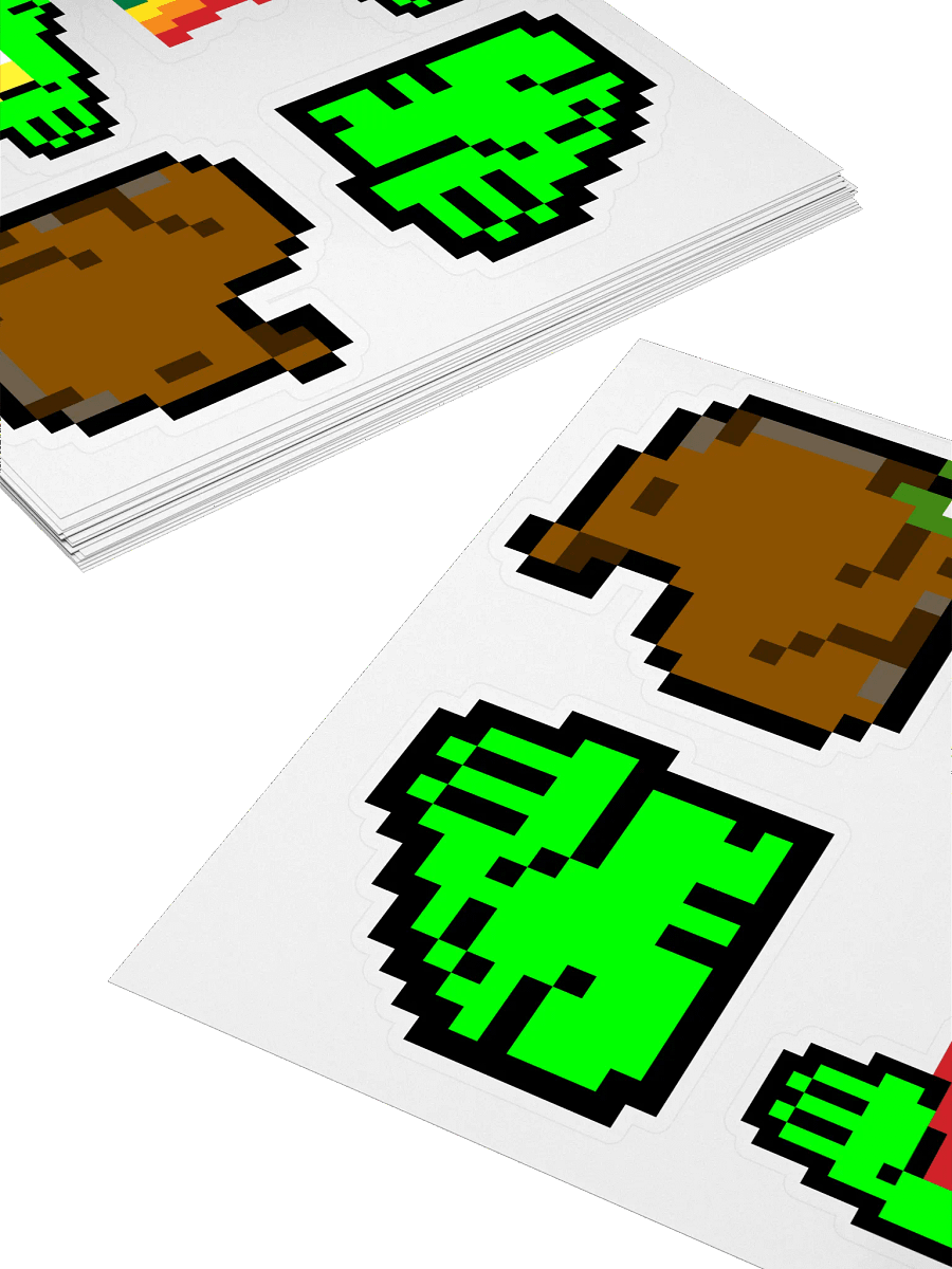 Twitch Emote Kiss-Cut stickers product image (4)
