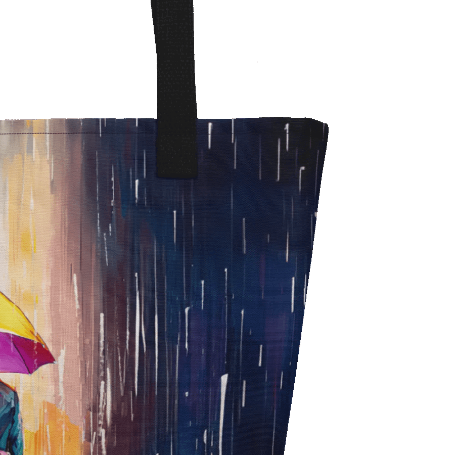 Gay Love In The Rain – Romantic Tote Bag product image (13)