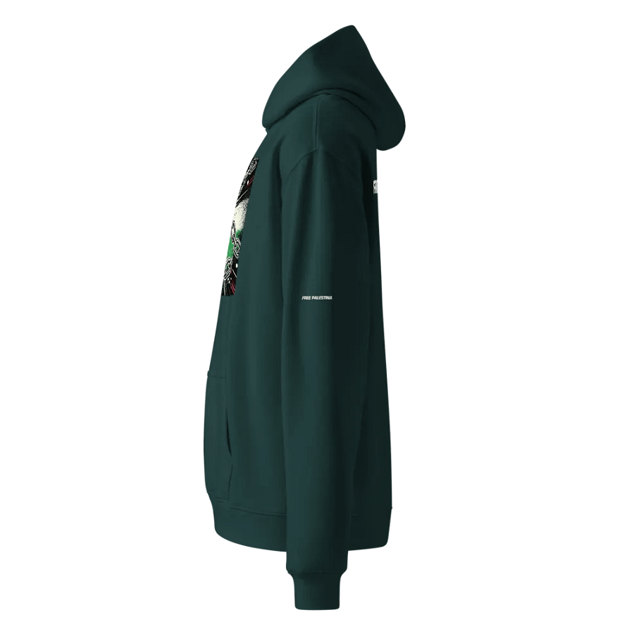 AS Colour Unisex Premium Oversized Hoodie | AI design FREE PALESTINA product image (4)