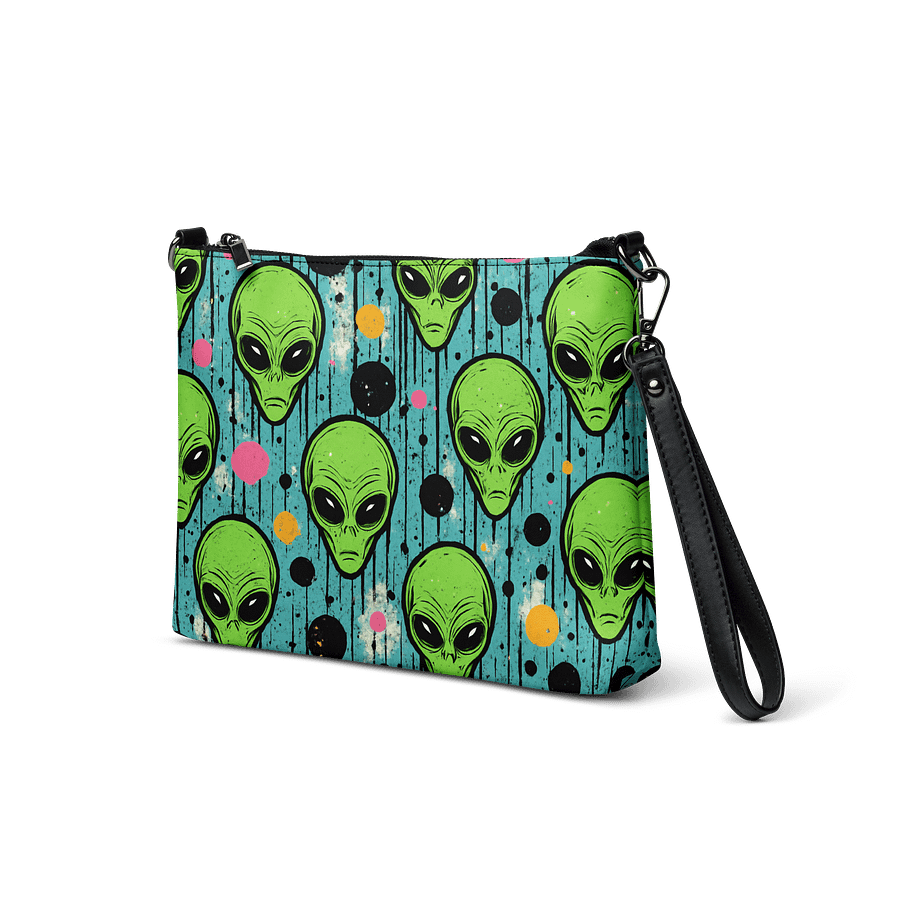 Aliens Paint Neon Graffiti Pop Art - Crossbody Bag product image (2)