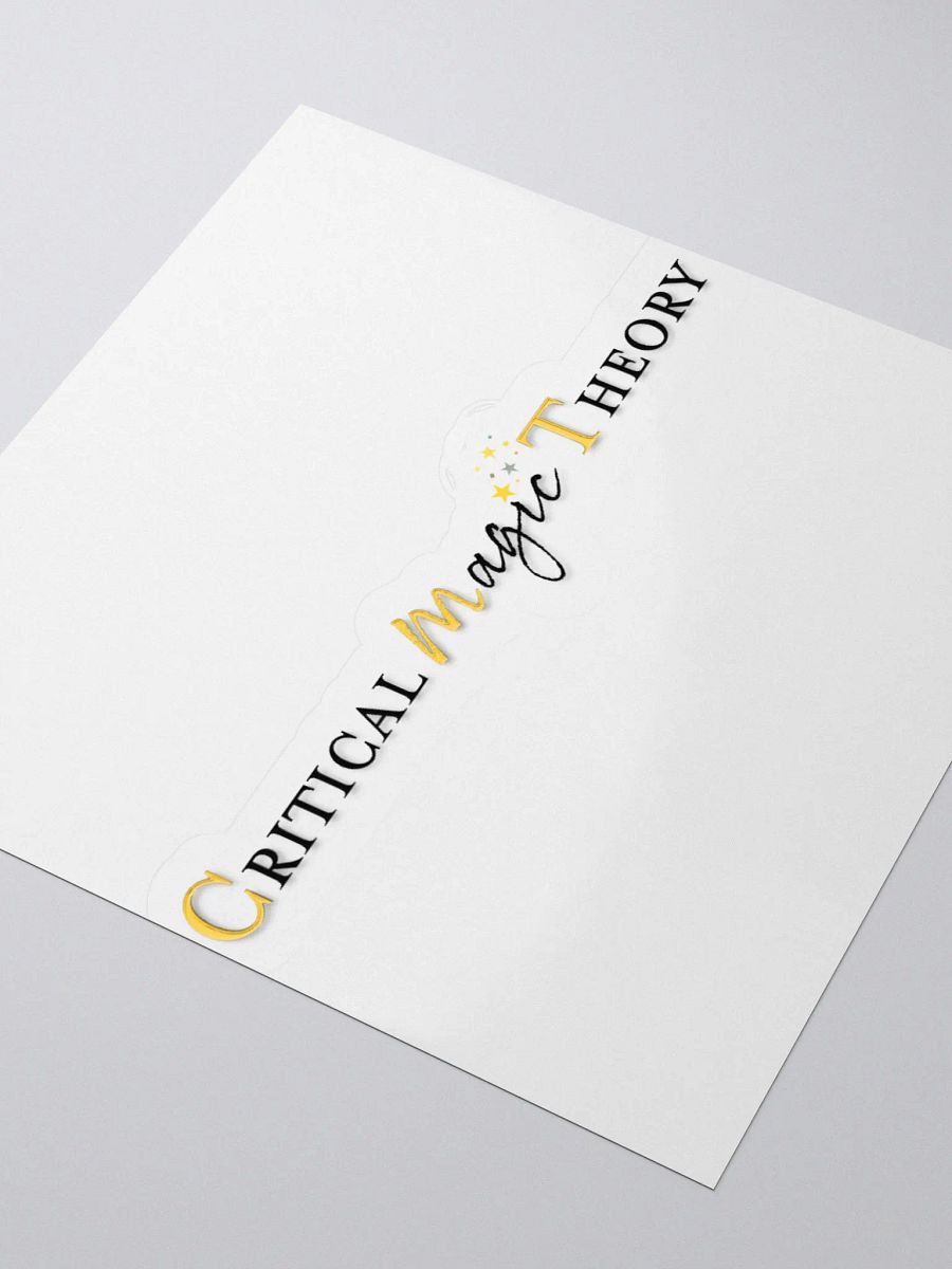 "Critical Magic Theory" Stickers product image (9)