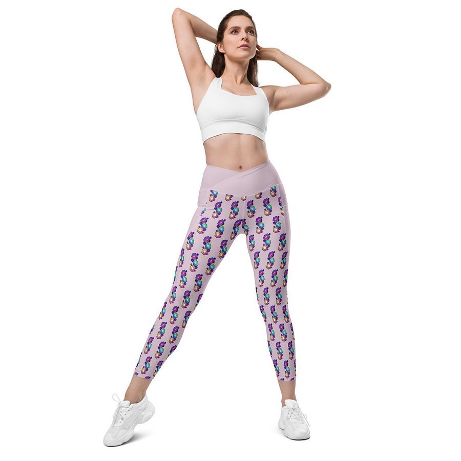 NEW! Rupees Crossover Leggings with Pockets product image (5)