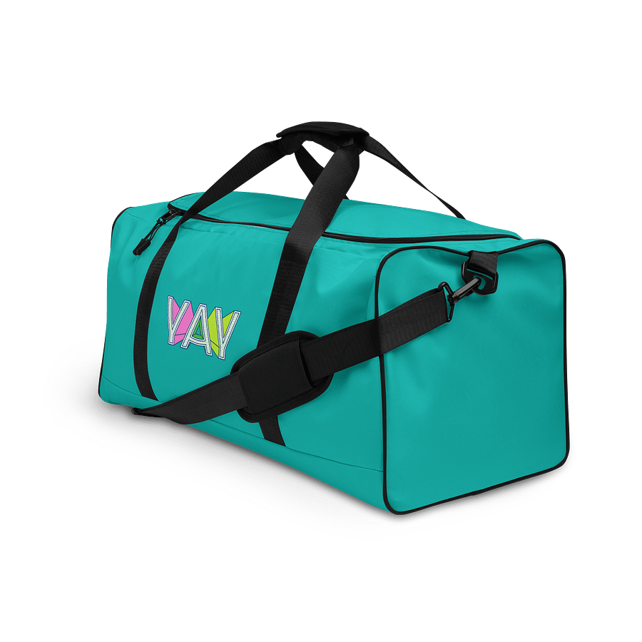 Yay Turquoise Duffel Bag product image (3)
