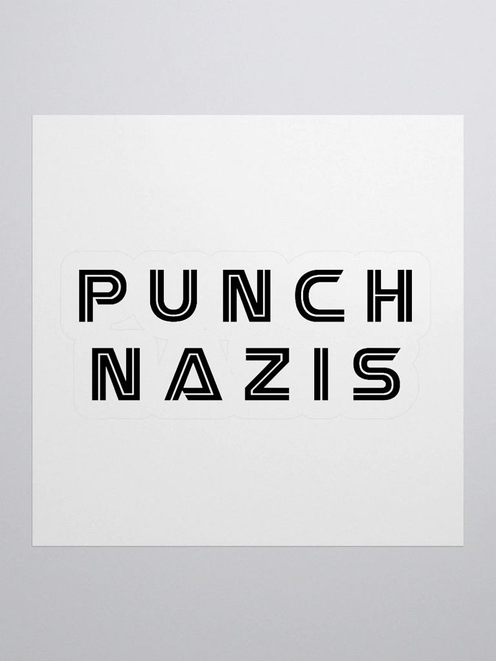 Punch Nazis Kiss Cut Stickers product image (3)