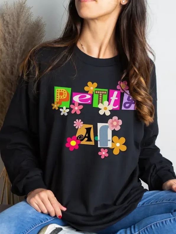 Petty AF Liberal Anti MAGA Sweatshirt product image (7)