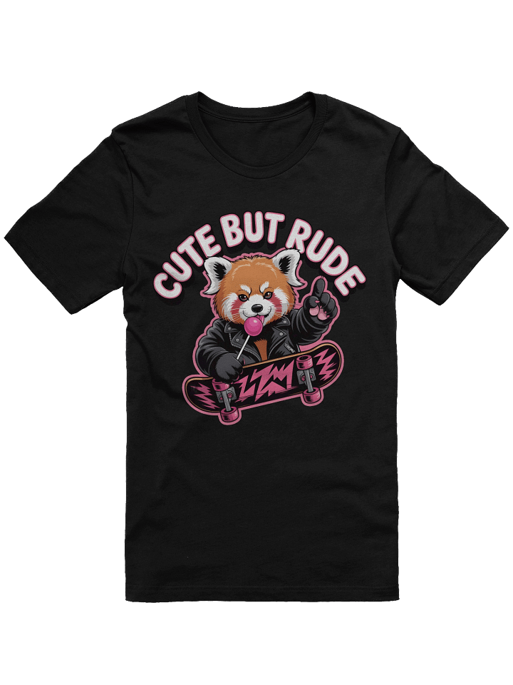 Cute But Rude Red Panda Tee product image (1)