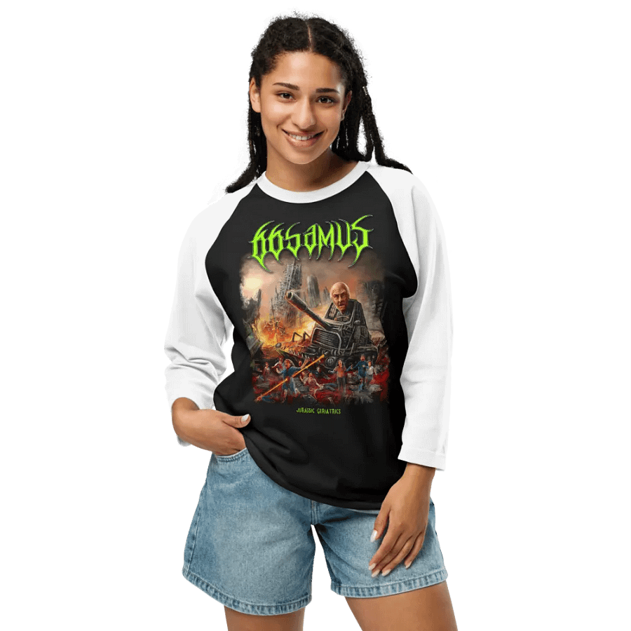 Jurassic Geriatrics raglan product image (8)