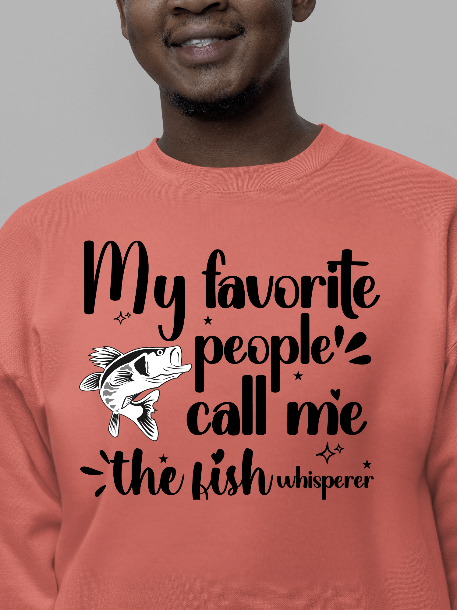 My Favorite People Call Me The fish Whisperer, Heritage Sweatshirt product image (1)
