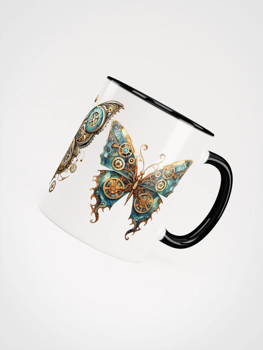 Steampunk Butterfly Accent Mug product image (4)