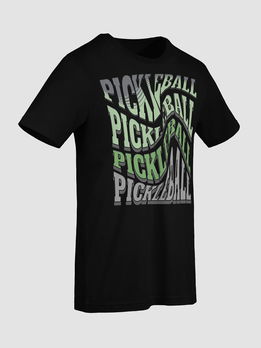 Swirl Pickleball Wave Distortion T-Shirt product image (3)