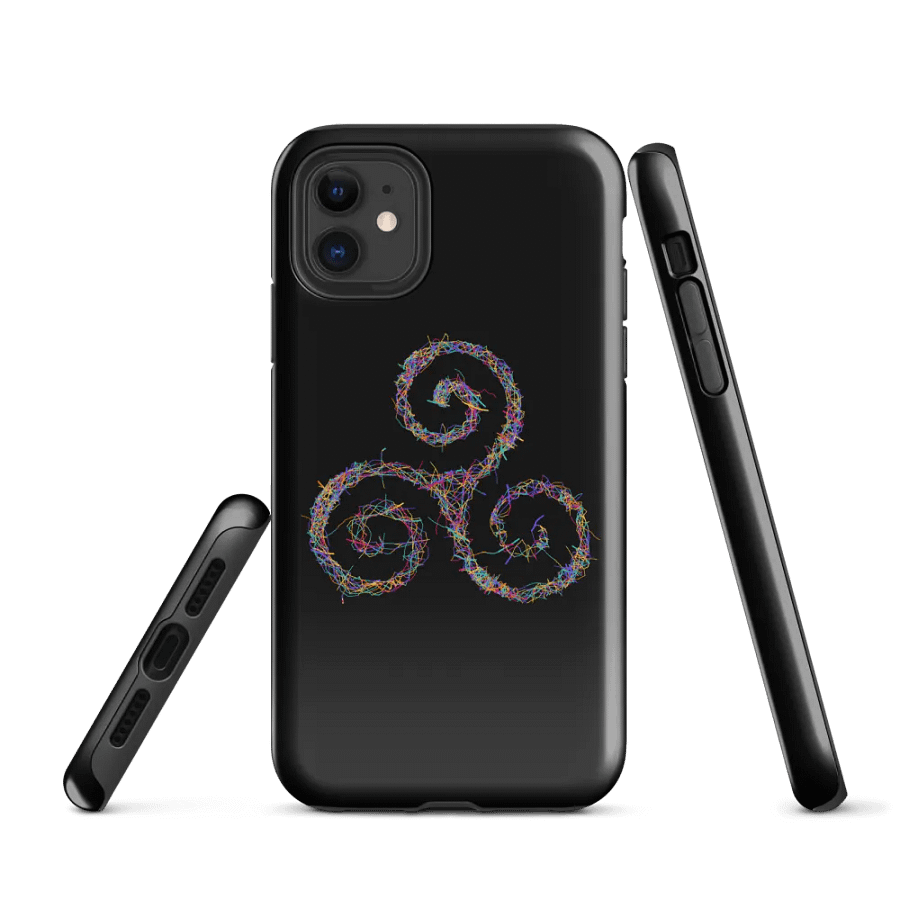 Triskelion Spirals iPhone® Tough Case product image (1)
