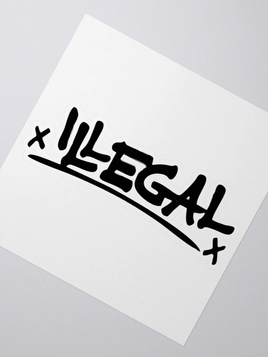 Sticker ILLEGAL product image (2)