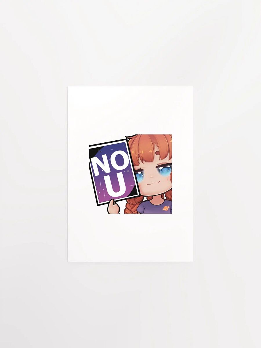 Cheeky 'NO U' Poster product image (1)