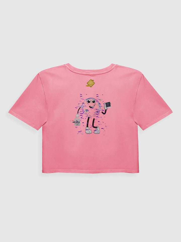 Glitch W0rLD Crop Top product image (5)