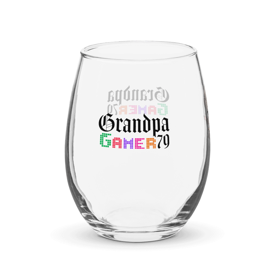 Game Master Stemless Wine Glass product image (2)