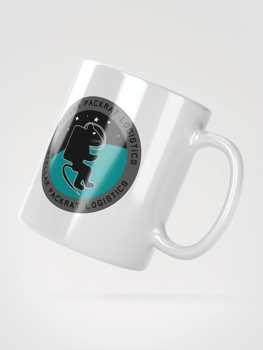 Stellar Packrat Logistics White Glossy Mug product image (5)