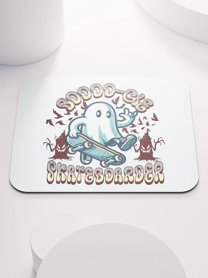 Boooo-gie Skateboarder Spooky Mouse Pad product image (1)