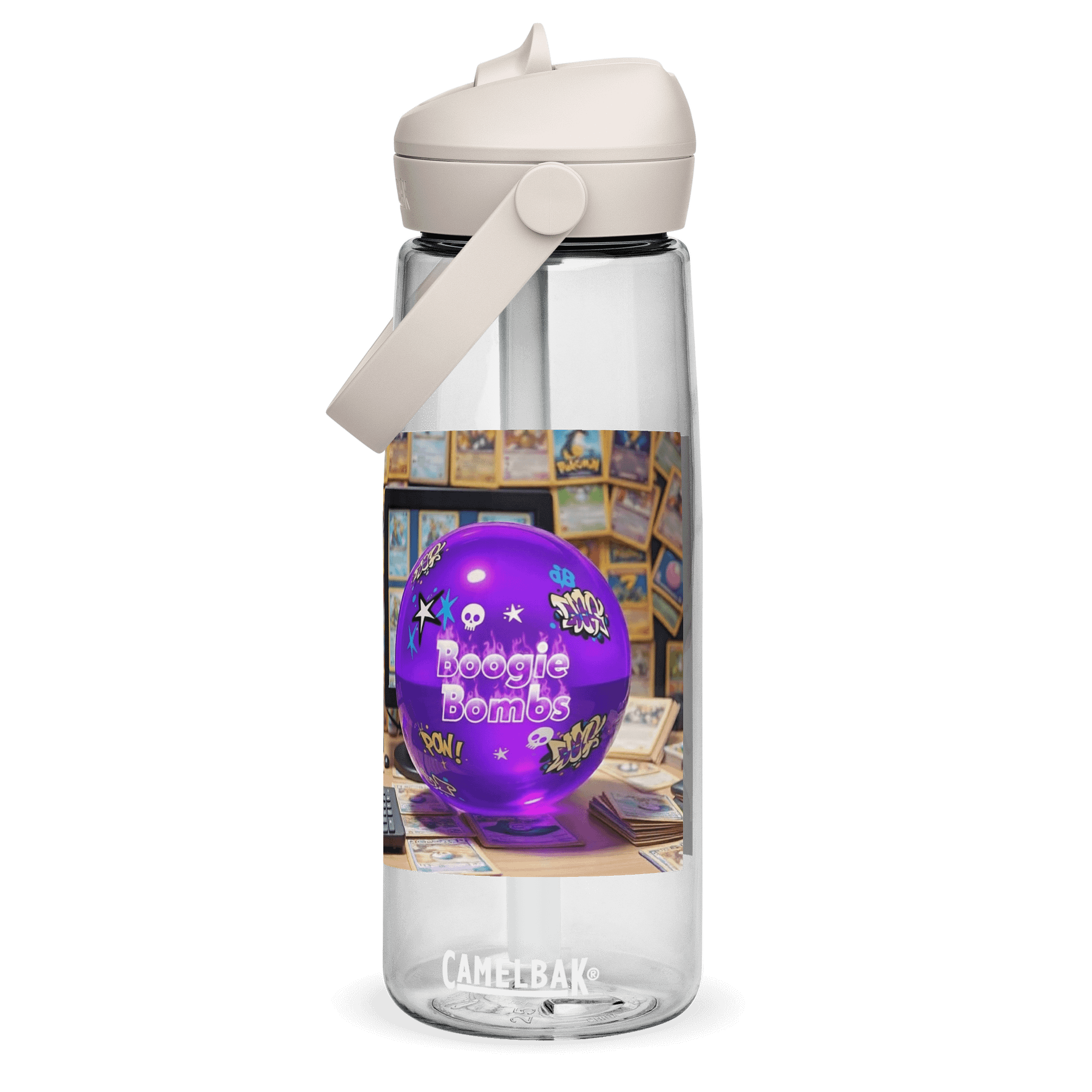 Whimsical Boogie Bombs Water Bottle product image (1)