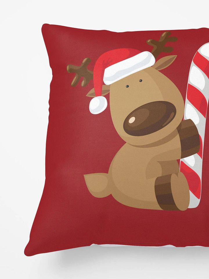Festive Reindeer All-Over Print Pillow product image (2)