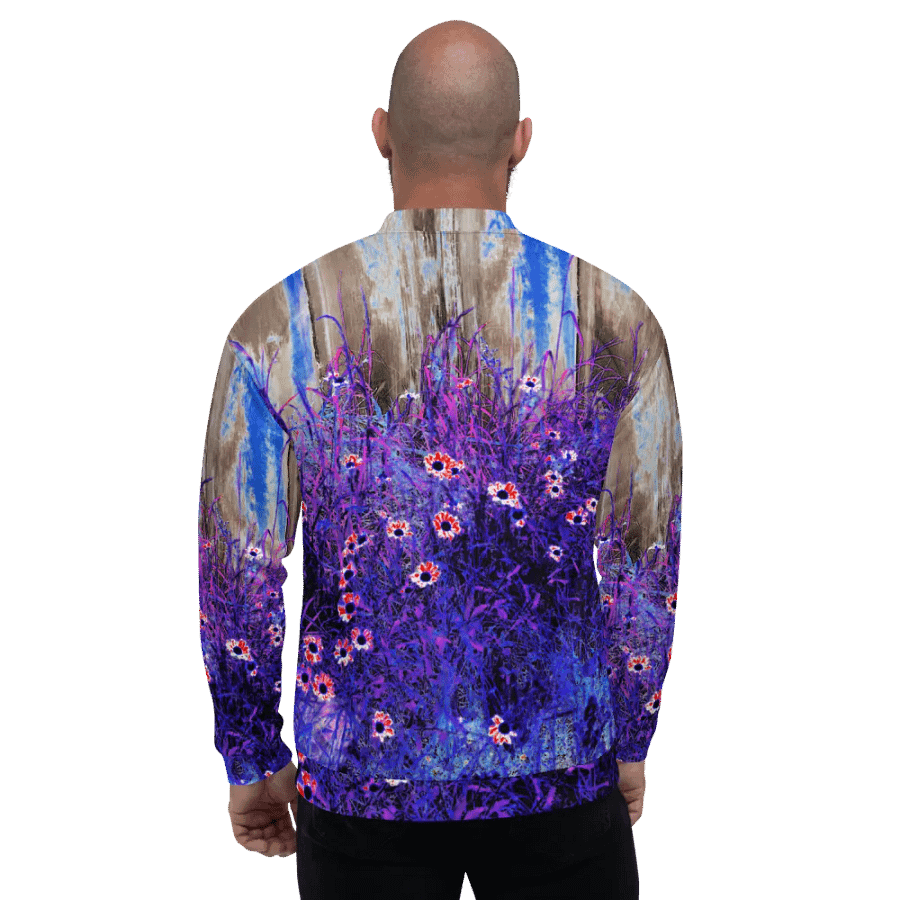 Vibrant Summer Daises Unisex Bomber Jacket product image (9)