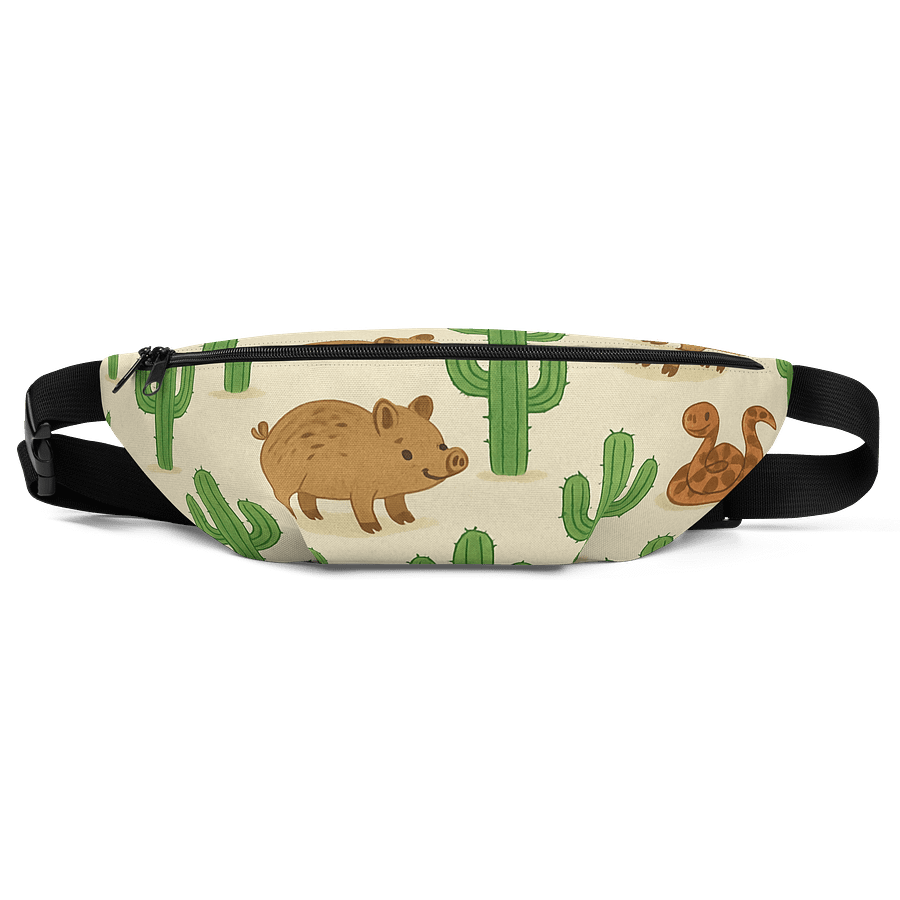 Tucson, Arizona Javelina and Snake Friends Fanny Pack (Waist Bag) product image (1)