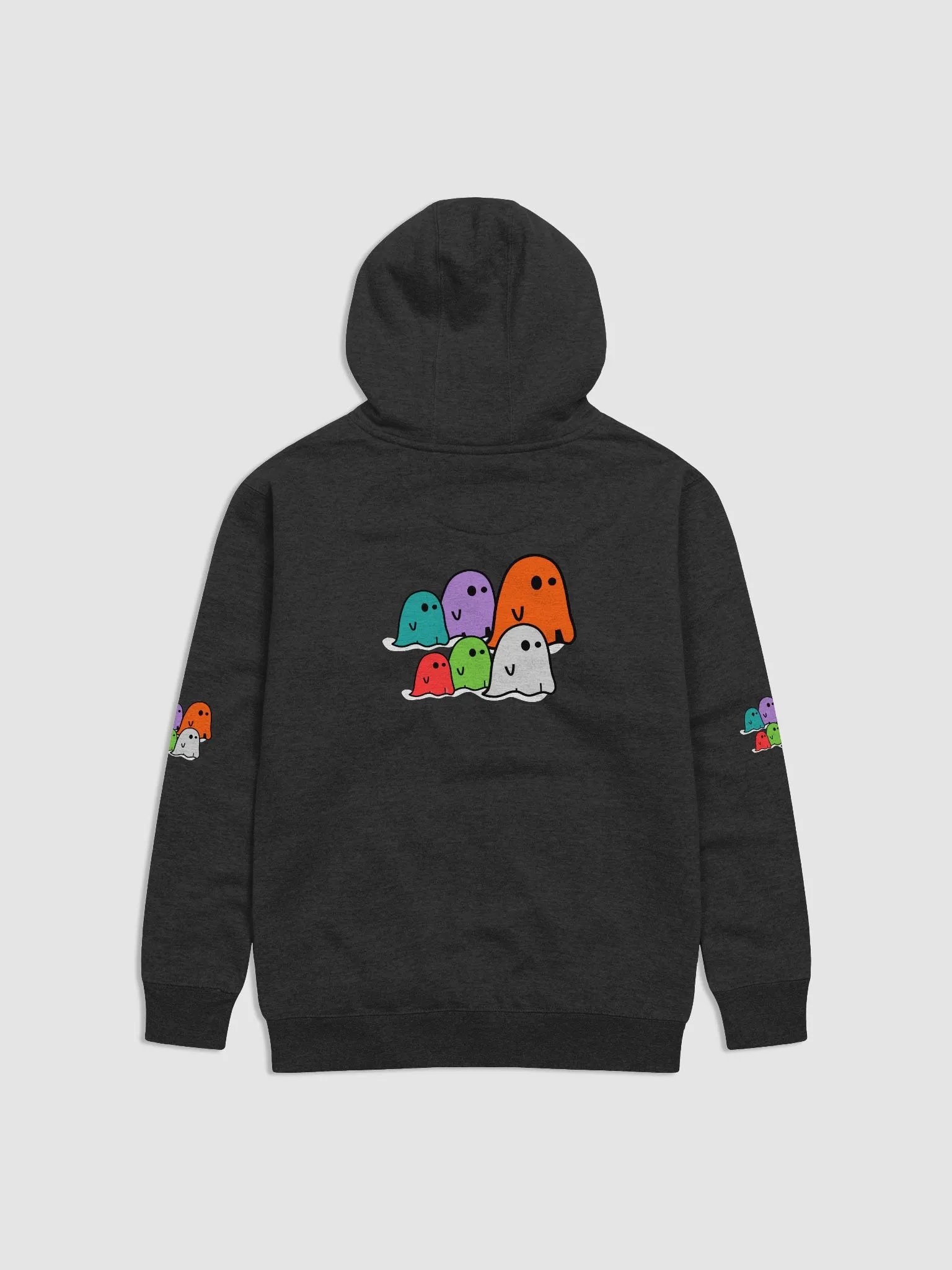 Whimsical Ghost Gang Halloween Premium Hoodie product image (3)