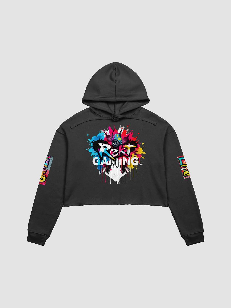 Rekt Gaming Graffiti Crop Hoodie product image (1)