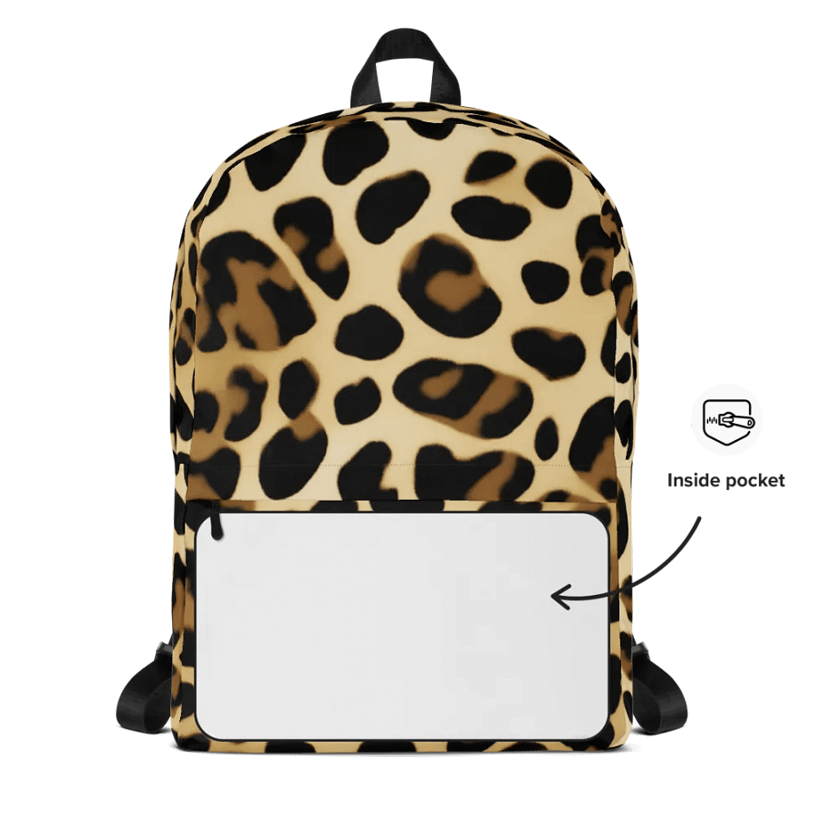 Leopard Luxe Backpack product image (7)