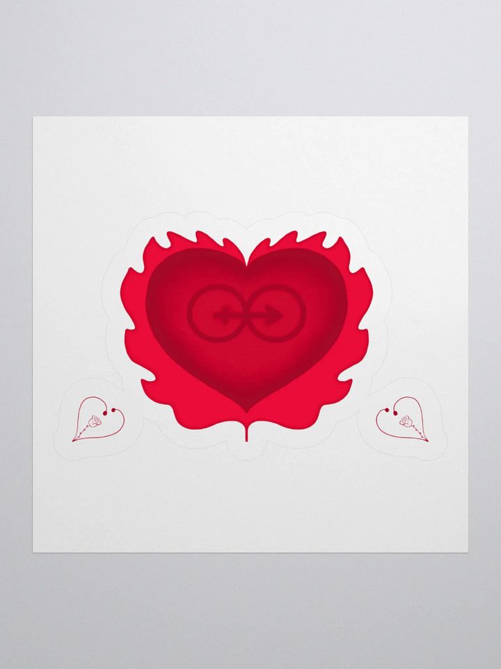 Eternal Love Kiss Cut Stickers product image (1)