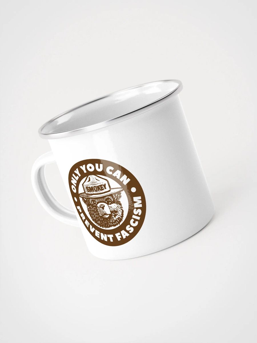 Only You Can Prevent Fascism Enamel Mug product image (4)