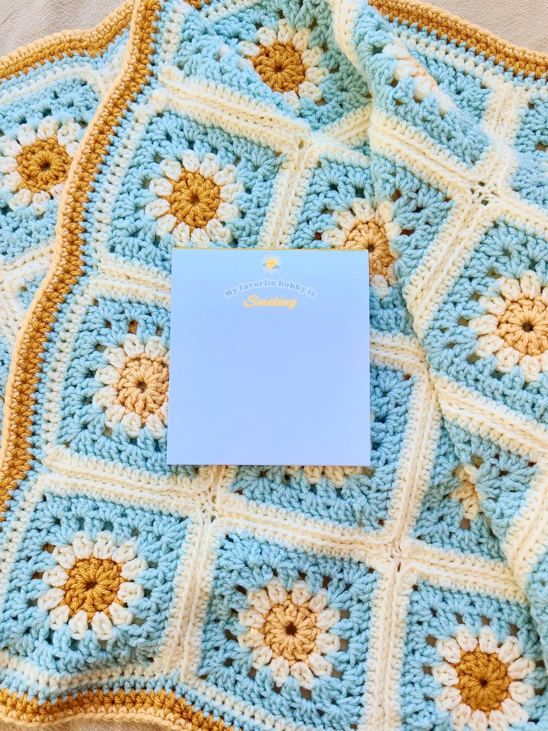 Notepad "My Favorite Hobby is Smiling" product image (3)