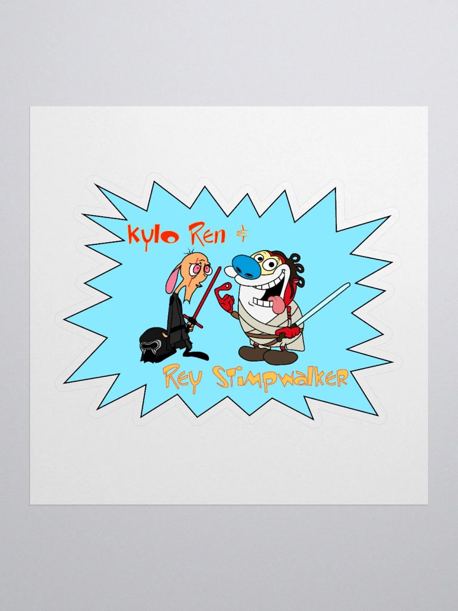 Kylo Ren & Rey Stimpwalker Sticker product image (2)
