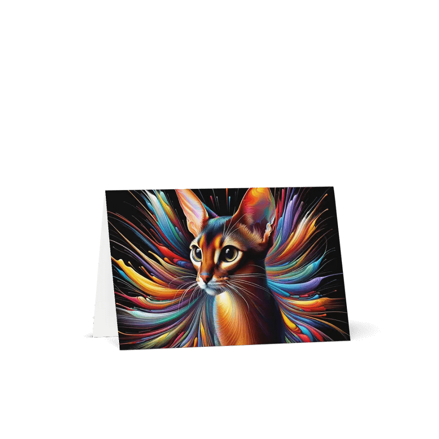 Greeting Card: Abyssinian product image (19)