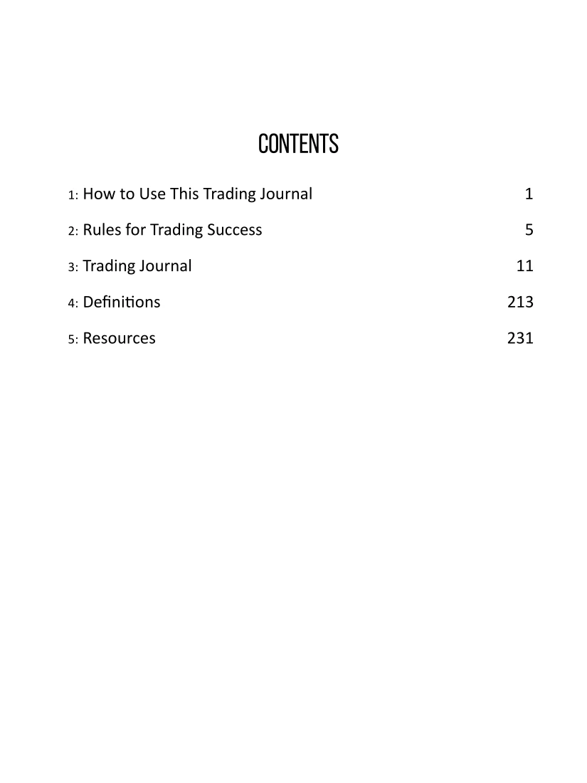 Trading Success Journal - PDF product image (3)