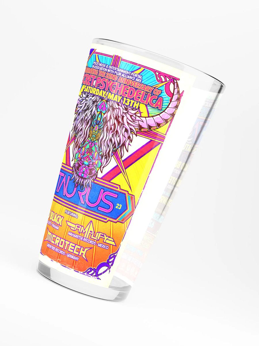 Taurus 2023 Shaker Pint Glass product image (4)