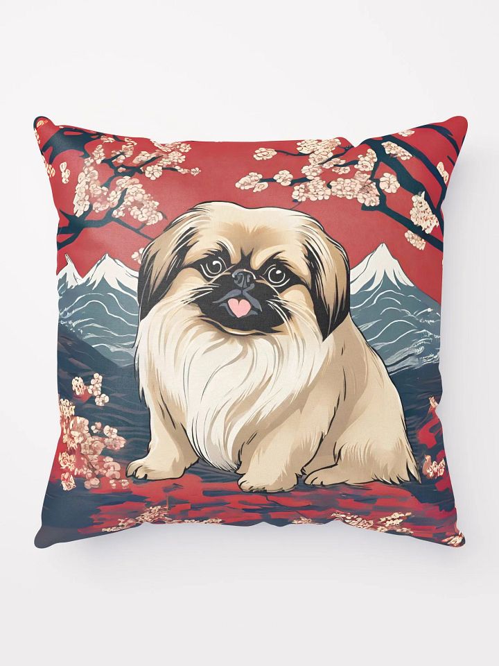 Pekingese Japanese Art Pillow product image (1)