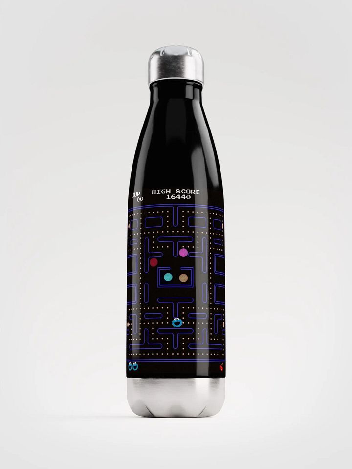 Maria monster inside an arcade Water Bottle product image (1)