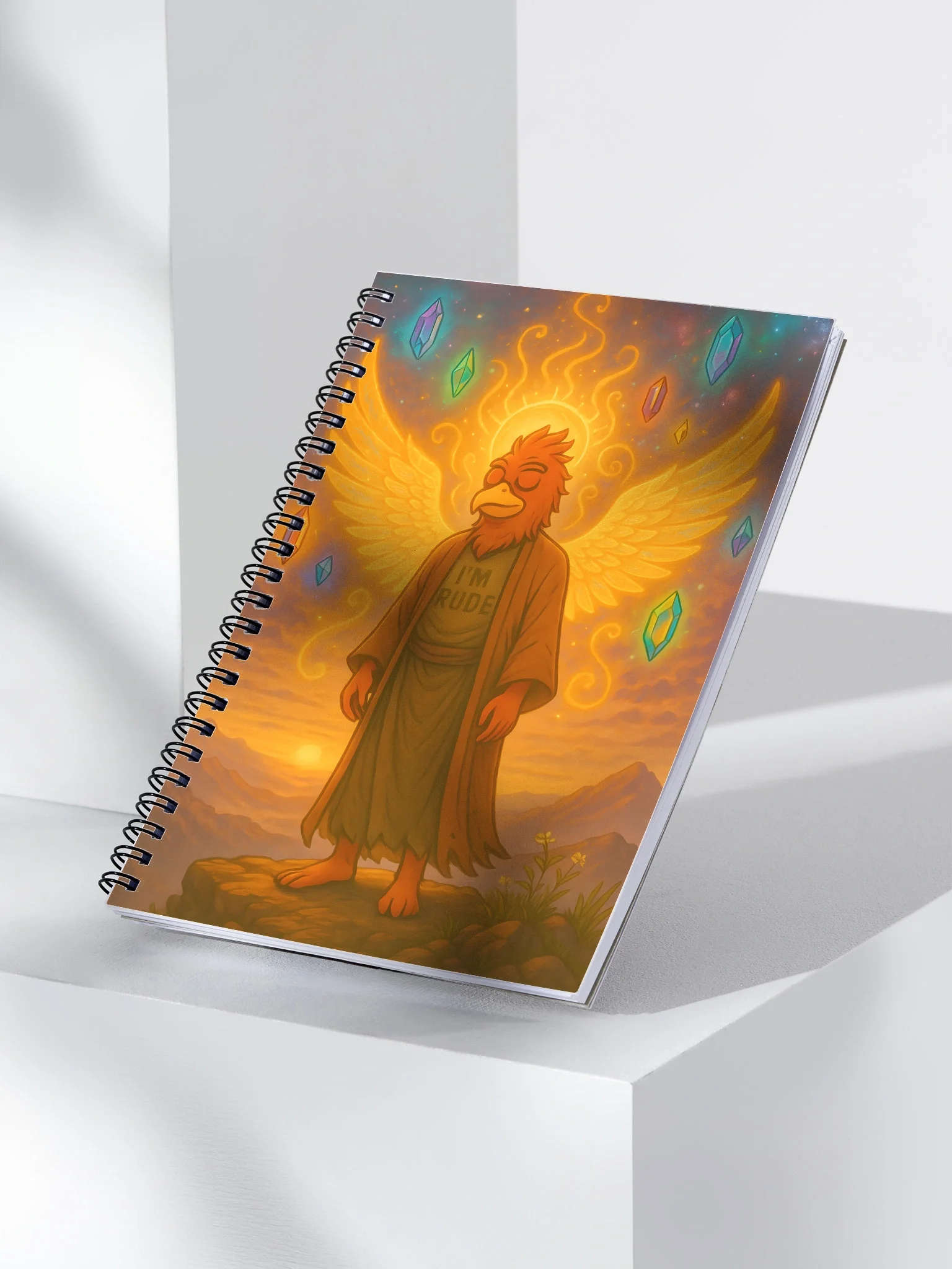 Evolved Phoenix Spiral Notebook product image (3)