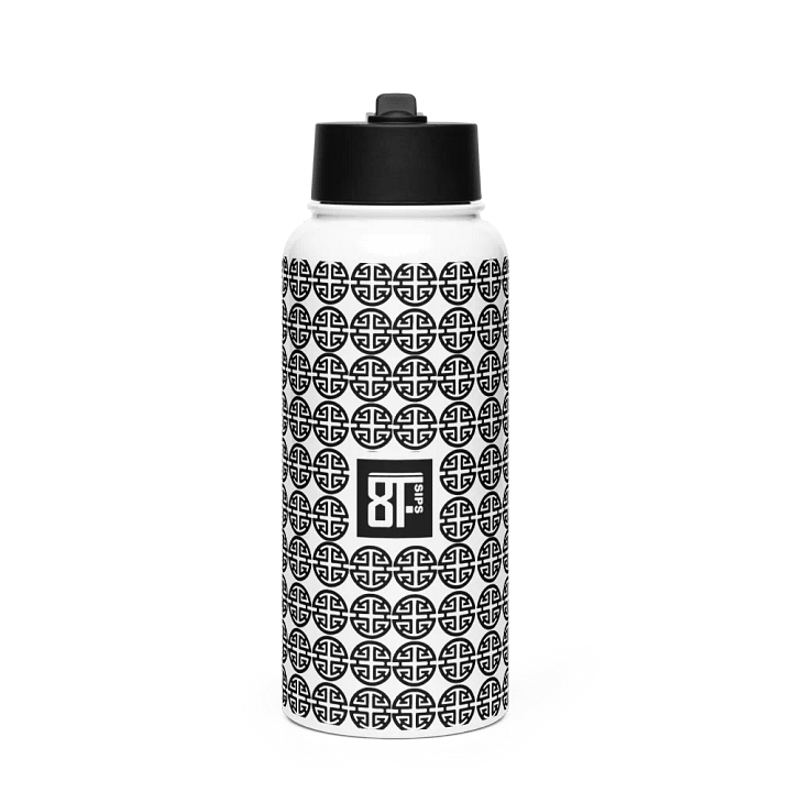 8T Sips Prosperity Stainless Steel Water Bottle product image (1)